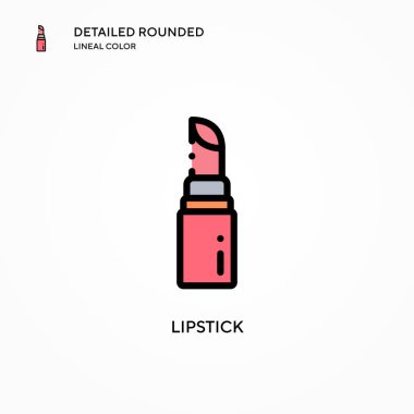 Ruj vektör simgesi. Modern vektör illüstrasyon kavramları. Düzenlemesi ve kişiselleştirmesi kolay.