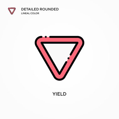 Vektör simgesini ver. Modern vektör illüstrasyon kavramları. Düzenlemesi ve kişiselleştirmesi kolay.