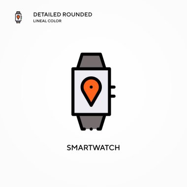 Akıllı vektör simgesi. Modern vektör illüstrasyon kavramları. Düzenlemesi ve kişiselleştirmesi kolay.