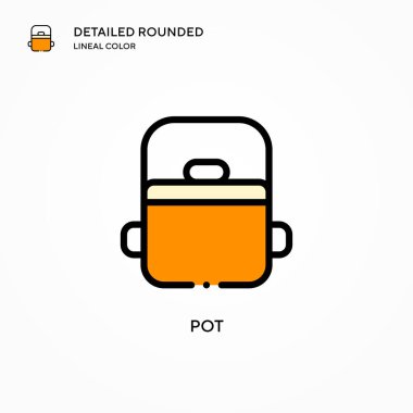 Ot vektör simgesi. Modern vektör illüstrasyon kavramları. Düzenlemesi ve kişiselleştirmesi kolay.