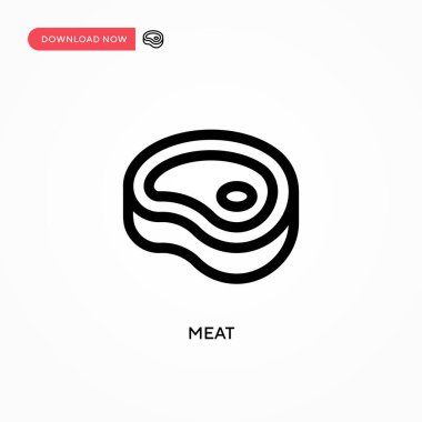 Et Basit vektör simgesi. Web sitesi veya mobil uygulama için modern, basit düz vektör çizimi