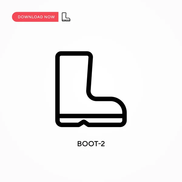 Boot 아이콘 사이트나 모바일 현대의 — 스톡 벡터