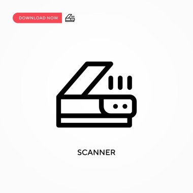 Tarayıcı Basit vektör simgesi. Web sitesi veya mobil uygulama için modern, basit düz vektör çizimi