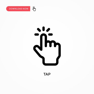 Basit bir vektör simgesi. Web sitesi veya mobil uygulama için modern, basit düz vektör çizimi
