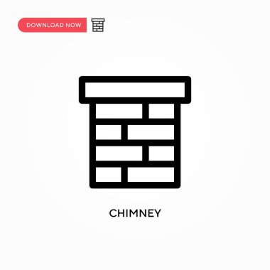 Basit baca vektör simgesi. Web sitesi veya mobil uygulama için modern, basit düz vektör çizimi