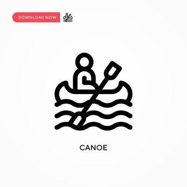 Kano Basit vektör simgesi. Web sitesi veya mobil uygulama için modern, basit düz vektör çizimi