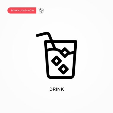 Basit vektör simgesini iç. Web sitesi veya mobil uygulama için modern, basit düz vektör çizimi