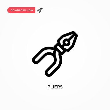 Kerpeten basit vektör simgesi. Web sitesi veya mobil uygulama için modern, basit düz vektör çizimi