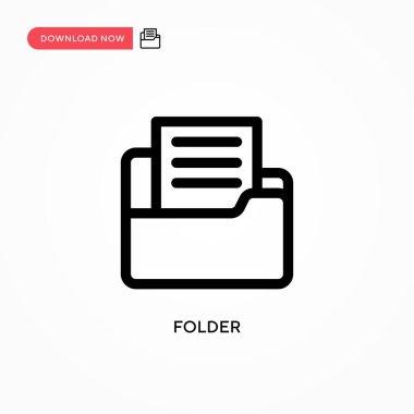 Dizin Basit vektör simgesi. Web sitesi veya mobil uygulama için modern, basit düz vektör çizimi