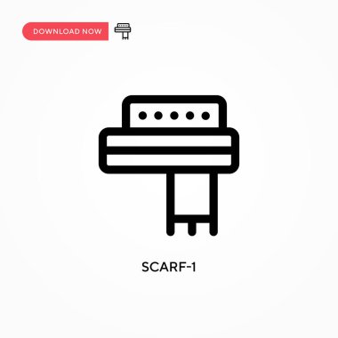 Atkı-1 basit vektör simgesi. Web sitesi veya mobil uygulama için modern, basit düz vektör çizimi