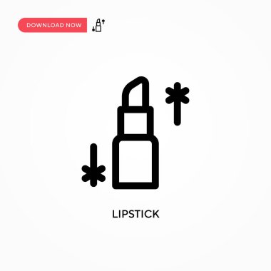 Ruj basit vektör simgesi. Web sitesi veya mobil uygulama için modern, basit düz vektör çizimi