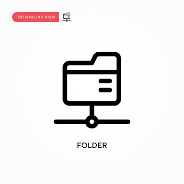 Dizin Basit vektör simgesi. Web sitesi veya mobil uygulama için modern, basit düz vektör çizimi