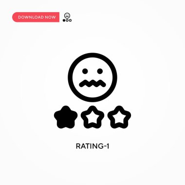 Beğeni-1 basit vektör simgesi. Web sitesi veya mobil uygulama için modern, basit düz vektör çizimi