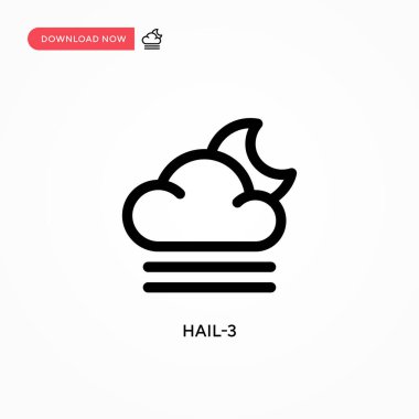 Selam-3 basit vektör simgesi. Web sitesi veya mobil uygulama için modern, basit düz vektör çizimi