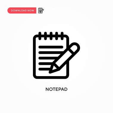 Not: Basit vektör simgesi. Web sitesi veya mobil uygulama için modern, basit düz vektör çizimi