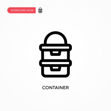 Taşıyıcı Basit vektör simgesi. Web sitesi veya mobil uygulama için modern, basit düz vektör çizimi