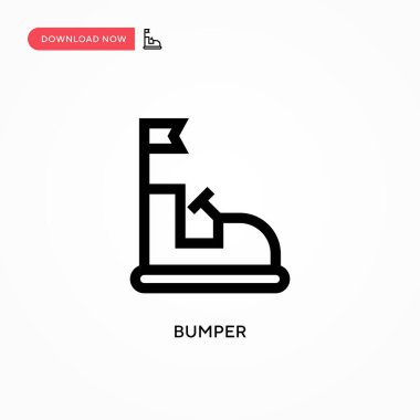 Tampon Basit vektör simgesi. Web sitesi veya mobil uygulama için modern, basit düz vektör çizimi