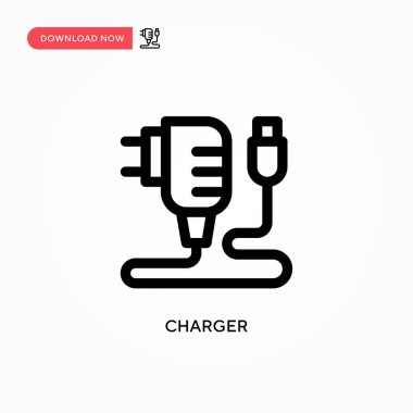 Basit vektör simgesini yükle. Web sitesi veya mobil uygulama için modern, basit düz vektör çizimi