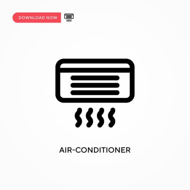 Klima basit vektör simgesi. Web sitesi veya mobil uygulama için modern, basit düz vektör çizimi