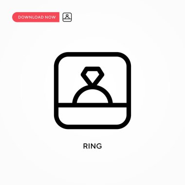Basit vektör simgesi. Web sitesi veya mobil uygulama için modern, basit düz vektör çizimi