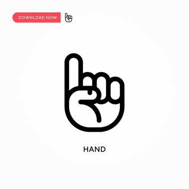 Basit vektör simgesi. Web sitesi veya mobil uygulama için modern, basit düz vektör çizimi