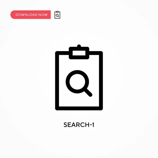 Search Einfaches Vektor Symbol Moderne Einfache Flache Vektordarstellung Für Website — Stockvektor