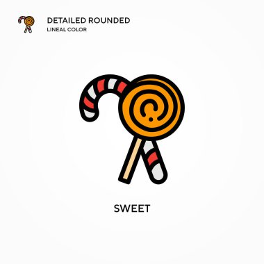 Güzel vektör ikonu. Modern vektör illüstrasyon kavramları. Düzenlemesi ve kişiselleştirmesi kolay.