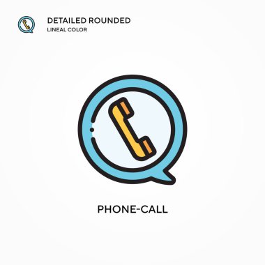 Arama vektör simgesi. Modern vektör illüstrasyon kavramları. Düzenlemesi ve kişiselleştirmesi kolay.