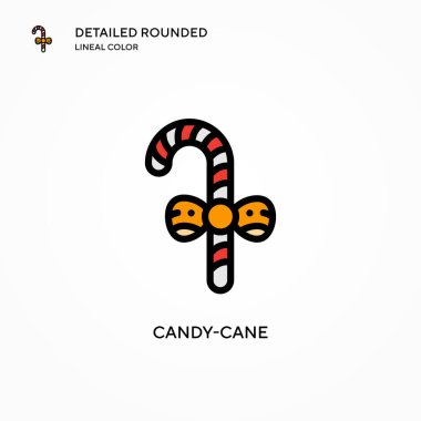 Şeker kamışı vektör simgesi. Modern vektör illüstrasyon kavramları. Düzenlemesi ve kişiselleştirmesi kolay.