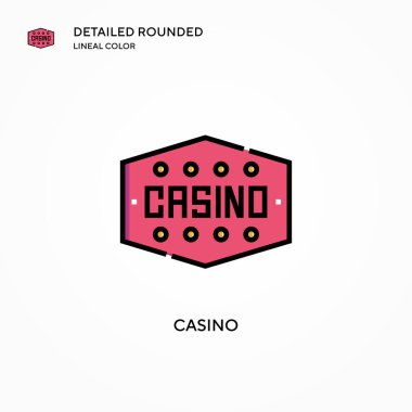 Kumarhane vektör simgesi. Modern vektör illüstrasyon kavramları. Düzenlemesi ve kişiselleştirmesi kolay.