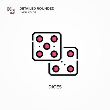 Baharat vektör simgesi. Modern vektör illüstrasyon kavramları. Düzenlemesi ve kişiselleştirmesi kolay.