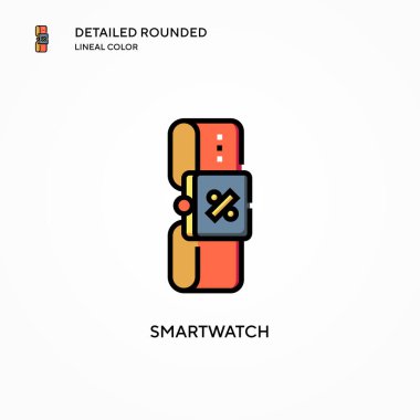 Akıllı vektör simgesi. Modern vektör illüstrasyon kavramları. Düzenlemesi ve kişiselleştirmesi kolay.