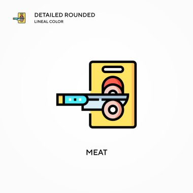 Et vektör simgesi. Modern vektör illüstrasyon kavramları. Düzenlemesi ve kişiselleştirmesi kolay.