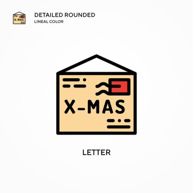 Harf vektör simgesi. Modern vektör illüstrasyon kavramları. Düzenlemesi ve kişiselleştirmesi kolay.