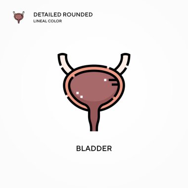 Mesane vektör ikonu. Modern vektör illüstrasyon kavramları. Düzenlemesi ve kişiselleştirmesi kolay.