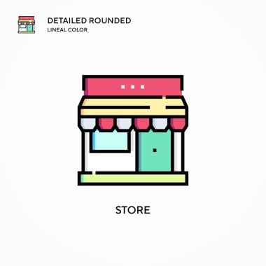 Vektör simgesini kaydet. Modern vektör illüstrasyon kavramları. Düzenlemesi ve kişiselleştirmesi kolay.