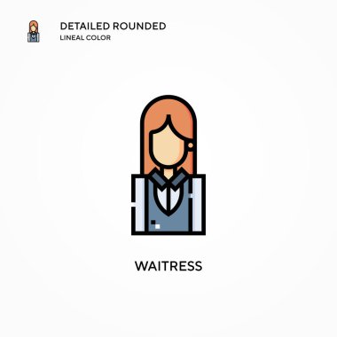 Garson vektör simgesi. Modern vektör illüstrasyon kavramları. Düzenlemesi ve kişiselleştirmesi kolay.