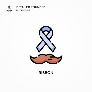 Kurdele vektör simgesi. Modern vektör illüstrasyon kavramları. Düzenlemesi ve kişiselleştirmesi kolay.