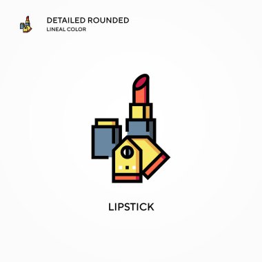 Ruj vektör simgesi. Modern vektör illüstrasyon kavramları. Düzenlemesi ve kişiselleştirmesi kolay.