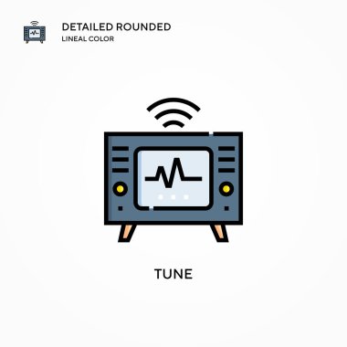 Akort vektör simgesi. Modern vektör illüstrasyon kavramları. Düzenlemesi ve kişiselleştirmesi kolay.