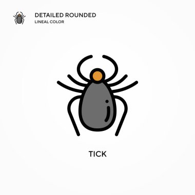 Kene vektör simgesi. Modern vektör illüstrasyon kavramları. Düzenlemesi ve kişiselleştirmesi kolay.