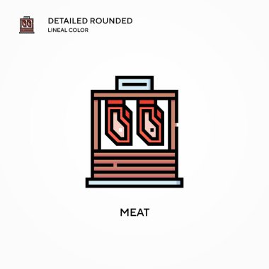 Et vektör simgesi. Modern vektör illüstrasyon kavramları. Düzenlemesi ve kişiselleştirmesi kolay.