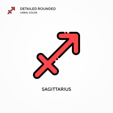 Yay vektör simgesi. Modern vektör illüstrasyon kavramları. Düzenlemesi ve kişiselleştirmesi kolay.