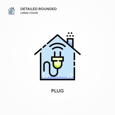 Tak vektör simgesi. Modern vektör illüstrasyon kavramları. Düzenlemesi ve kişiselleştirmesi kolay.