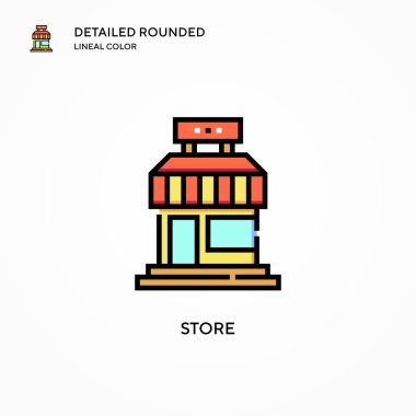 Vektör simgesini kaydet. Modern vektör illüstrasyon kavramları. Düzenlemesi ve kişiselleştirmesi kolay.