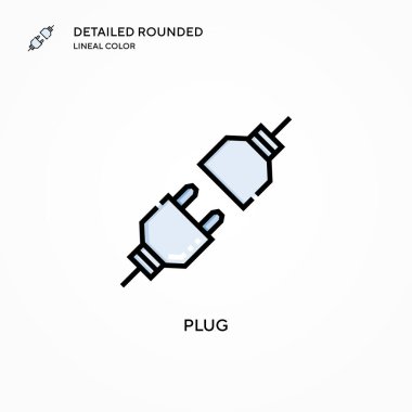 Tak vektör simgesi. Modern vektör illüstrasyon kavramları. Düzenlemesi ve kişiselleştirmesi kolay.