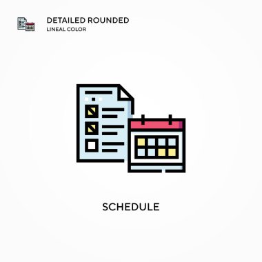 Vektör simgesini ayarla. Modern vektör illüstrasyon kavramları. Düzenlemesi ve kişiselleştirmesi kolay.