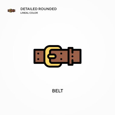 Kemer vektör simgesi. Modern vektör illüstrasyon kavramları. Düzenlemesi ve kişiselleştirmesi kolay.