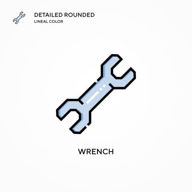 Anahtar vektör simgesi. Modern vektör illüstrasyon kavramları. Düzenlemesi ve kişiselleştirmesi kolay.