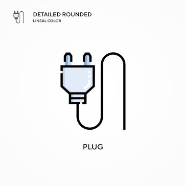 Tak vektör simgesi. Modern vektör illüstrasyon kavramları. Düzenlemesi ve kişiselleştirmesi kolay.